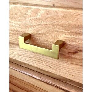 12 Cabinet Pulls Gold Handles Modern Hardware Furniture Drawer Metal